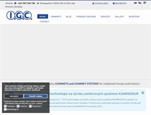 Tablet Screenshot of igc.sk