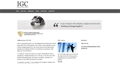 Desktop Screenshot of igc.se